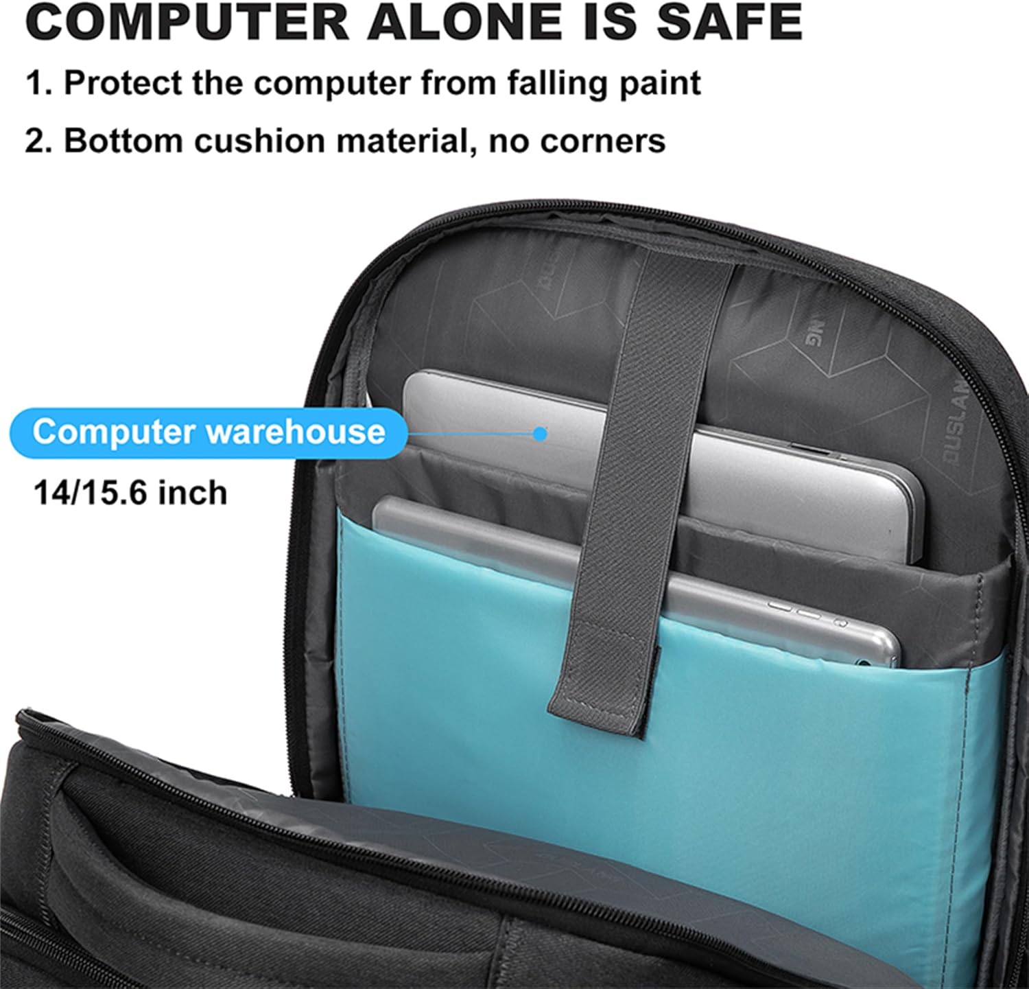 Waterproof Laptop and Travel Backpack with Organised Compartments