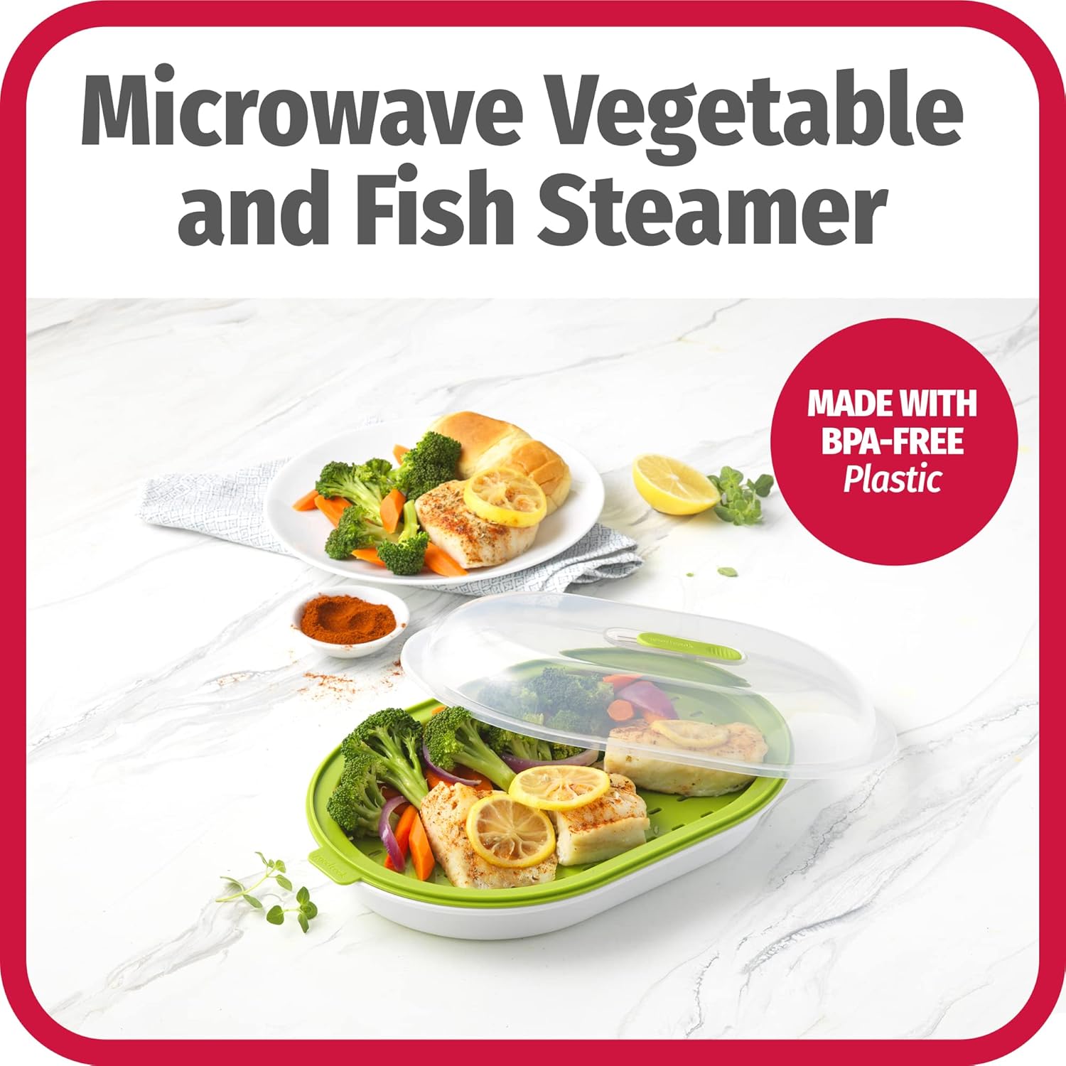 QuickSteam Microwave Steamer