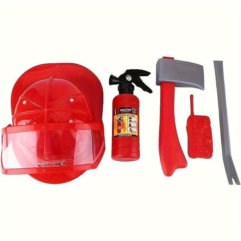 Firefighter Action Set for Children - For Playful Adventure and Creative Role Play