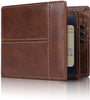 Premium RFID-blocking Leather Bifold Wallet for Men - SlimArmor