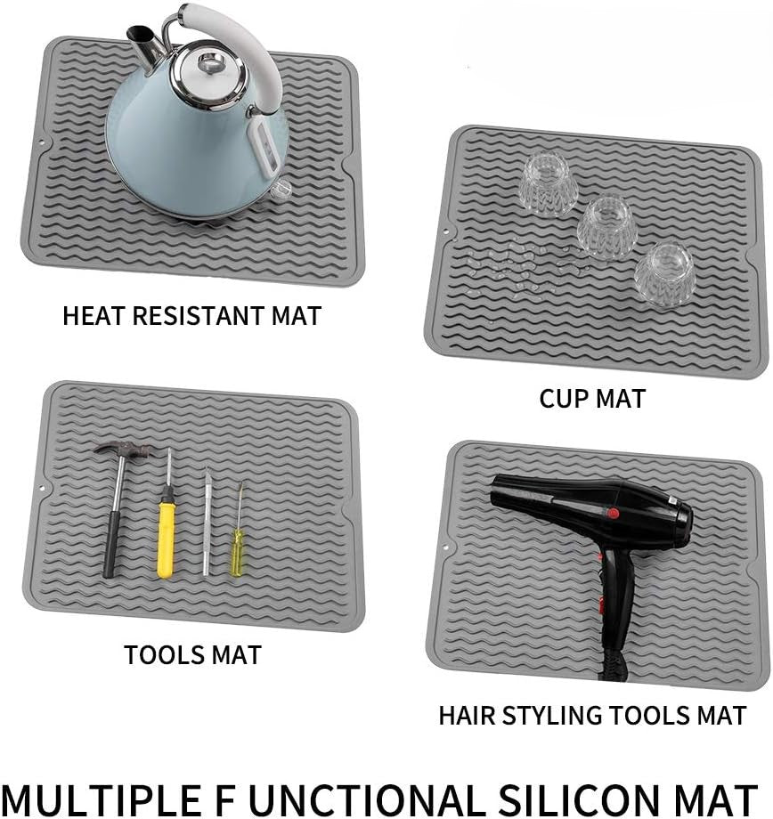 Eco-Friendly Silicone Drying Mat - Versatile & Heat Resistant
