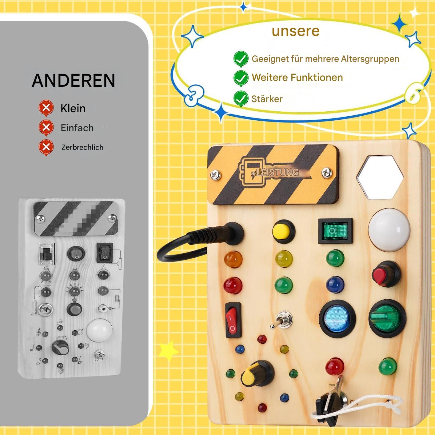 Interactive Montessori Board for Toddlers - BrightStart