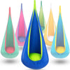 Children's Hanging Chair with Air Cushion for Indoors & Outdoors