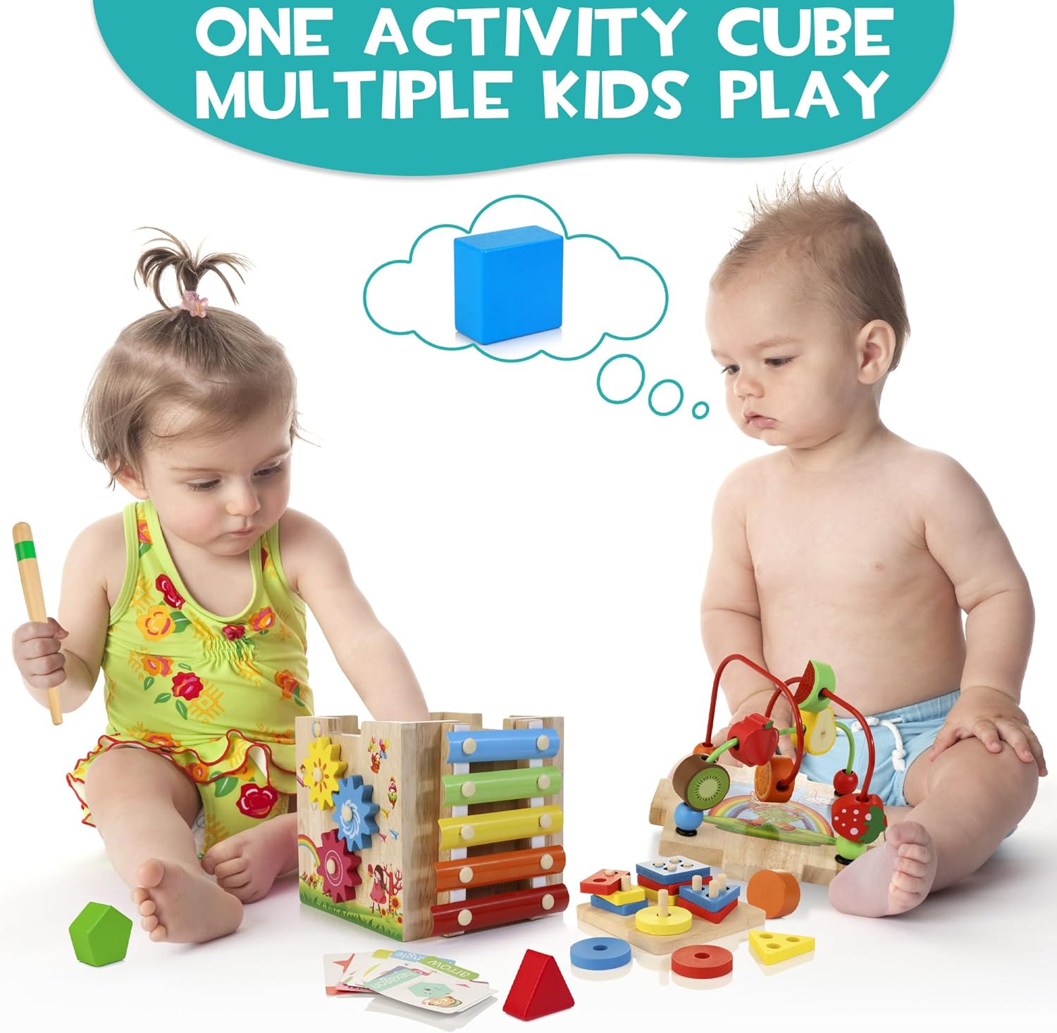 8-in-1 Montessori Play Cube – Cubbi