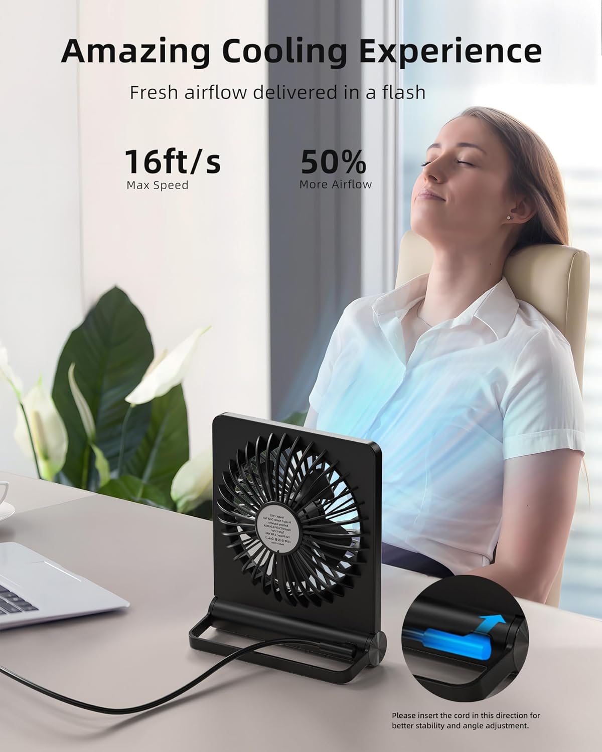 Strong Wind Ultra Quiet Small Table Fan