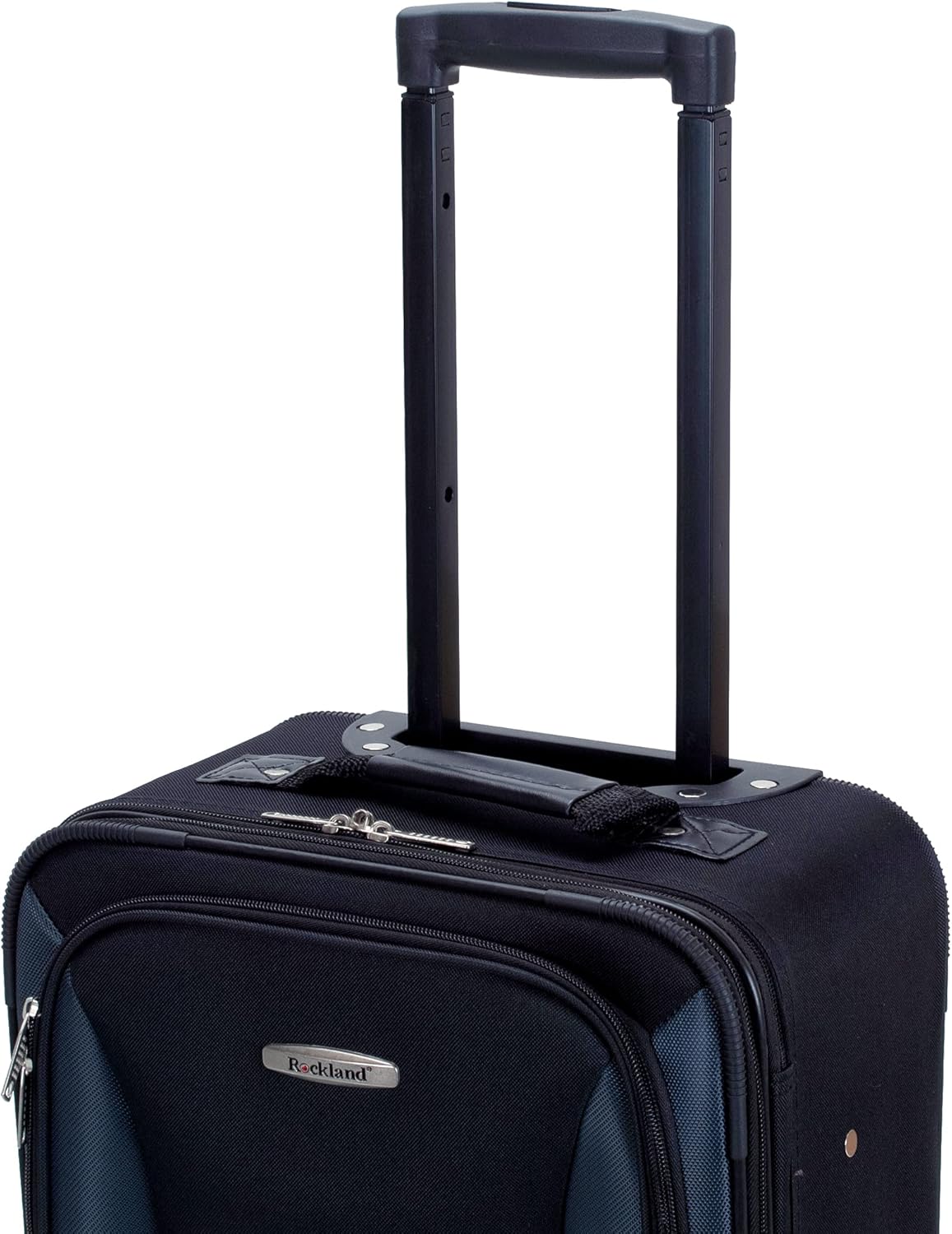 2-Piece Softside Upright Luggage Set with Cabin Bag & Smooth-Running Wheels