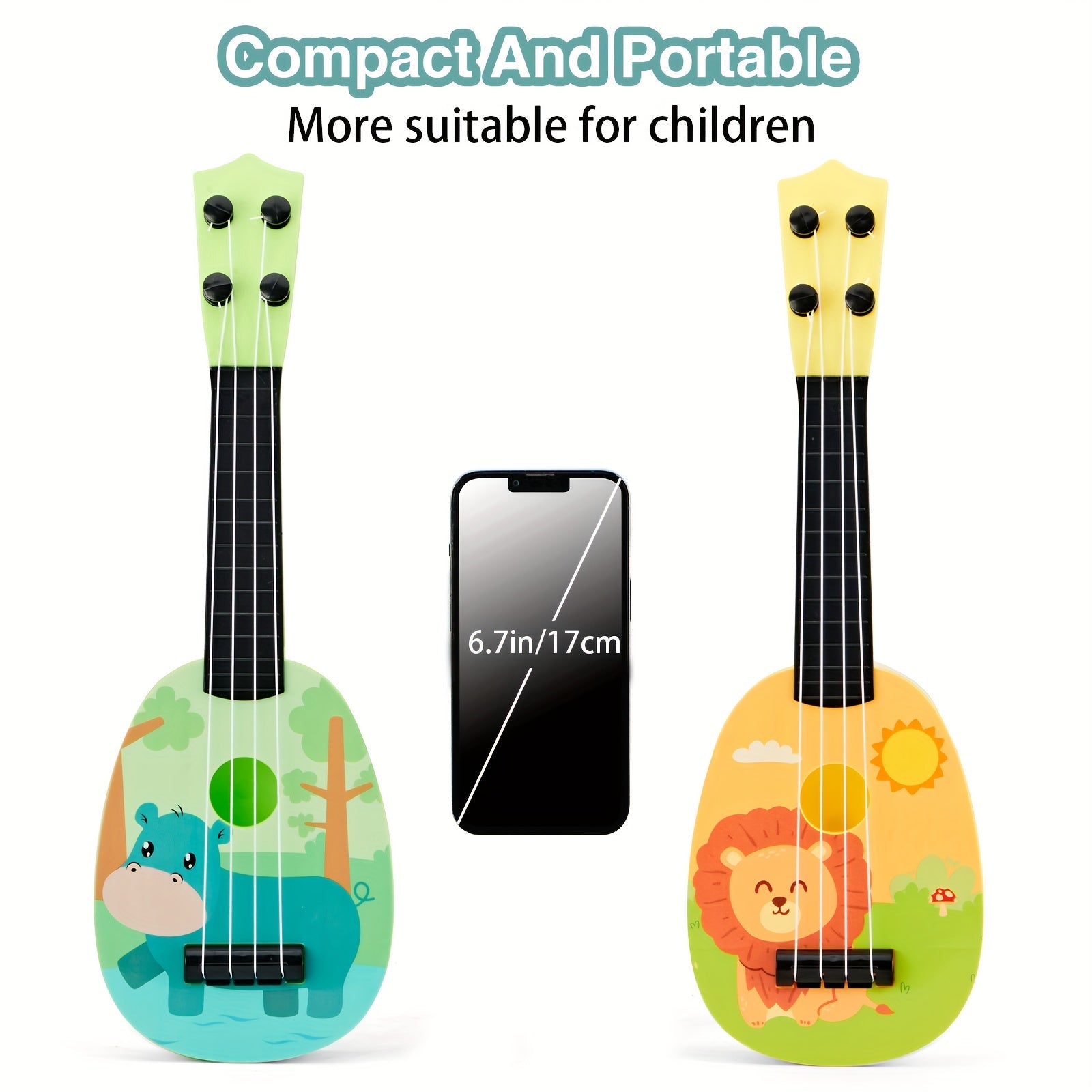 Cute Ukulele for Children – Cheerful and Colourful Musical Instrument for Beginners