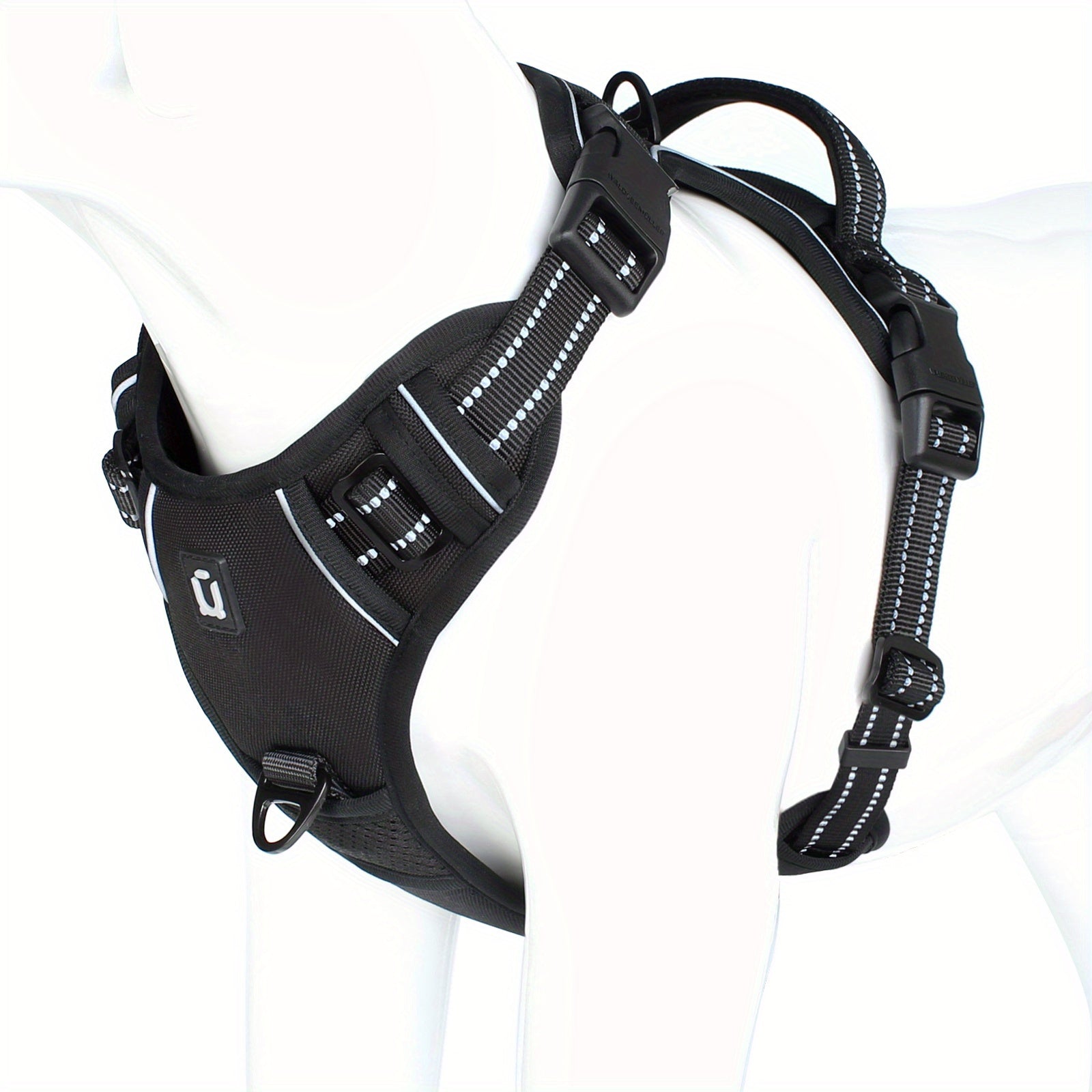 Reflective No-Pull Dog Harness – Easy Walking and Training with Handle