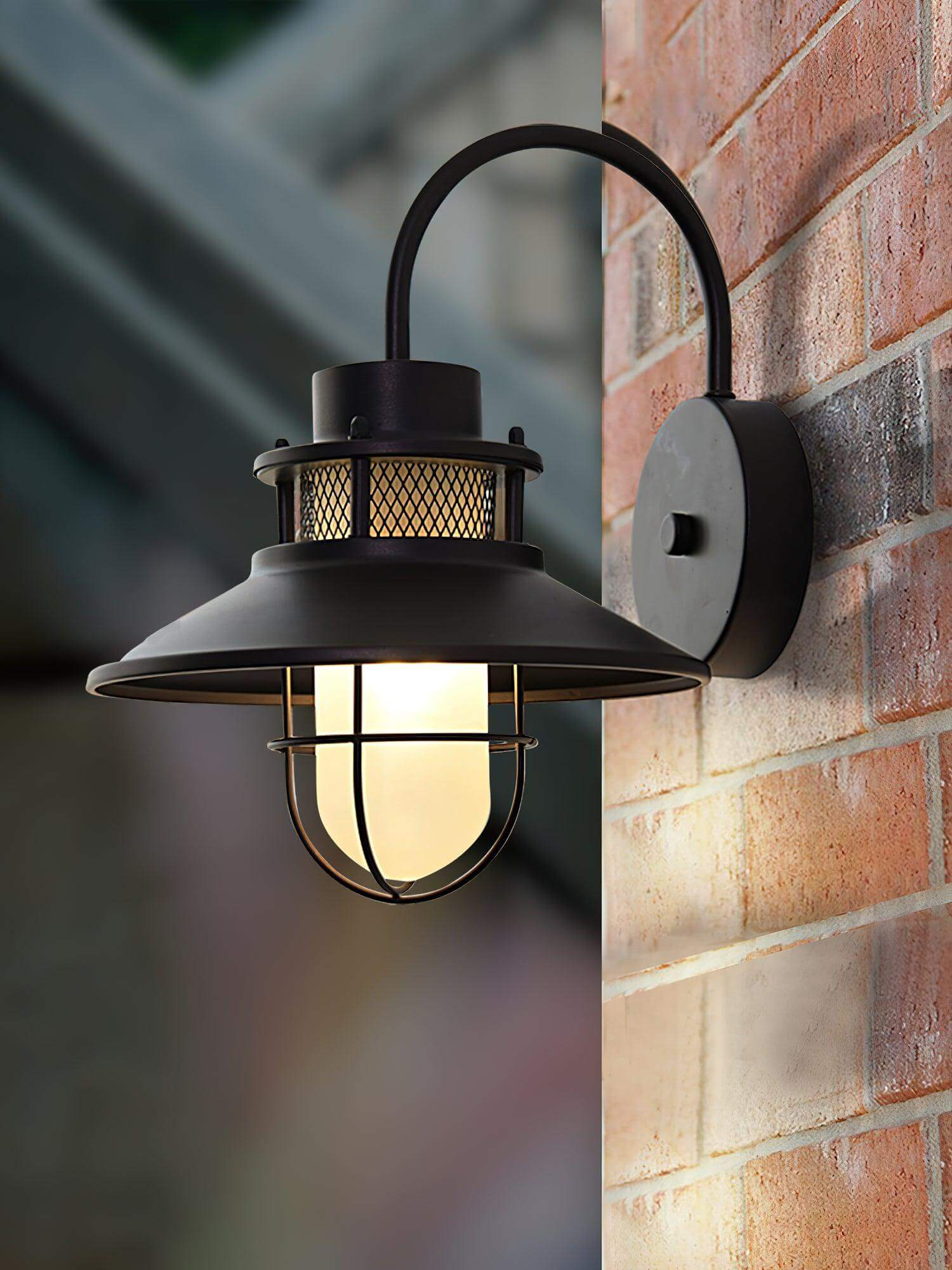 Industrial Outdoor Wall Light - Weatherproof