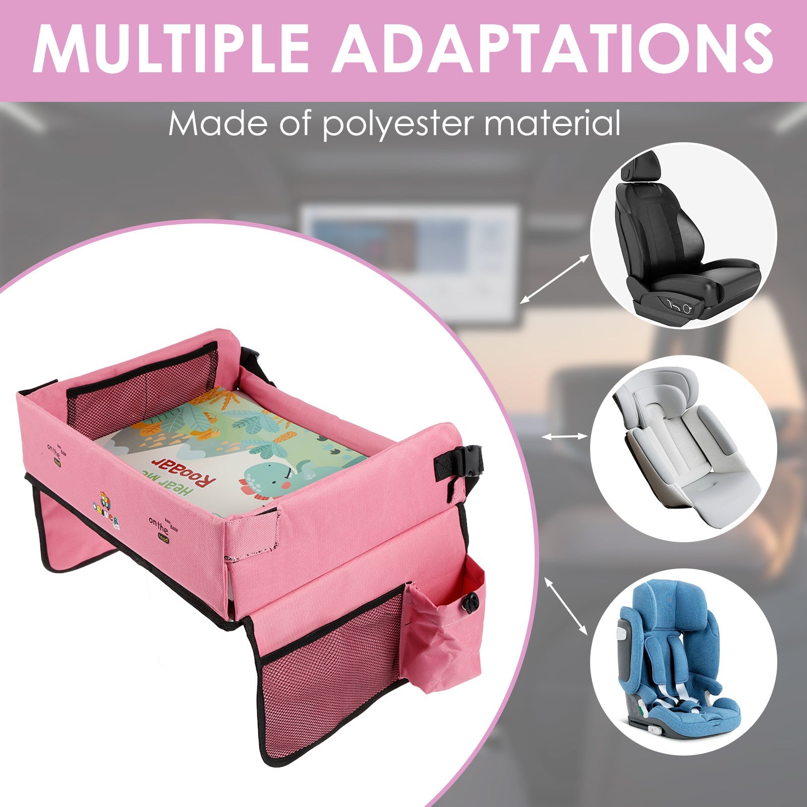 Foldable Drawing Board for Car – Perfect for Long Journeys and Travel Activities