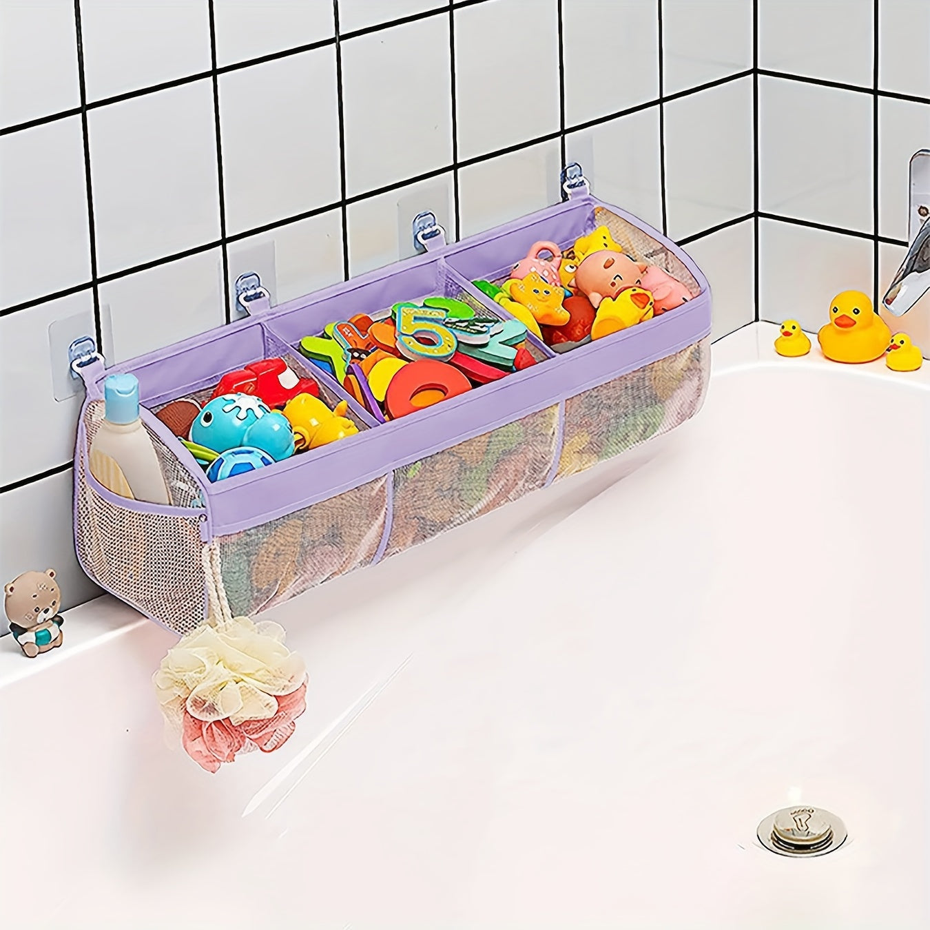 Mesh Bath Toy Organiser - Perfect for Organisation
