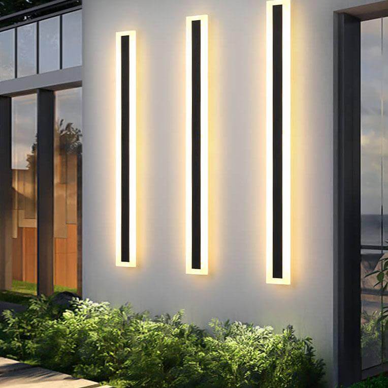 LED Outdoor Wall Light - Slim & Stylish Design