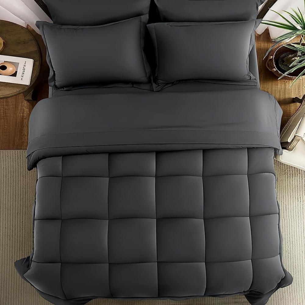 All-Season Comforter Set - Ademend, Soft and Lightweight for a Luxurious Sleep Experience