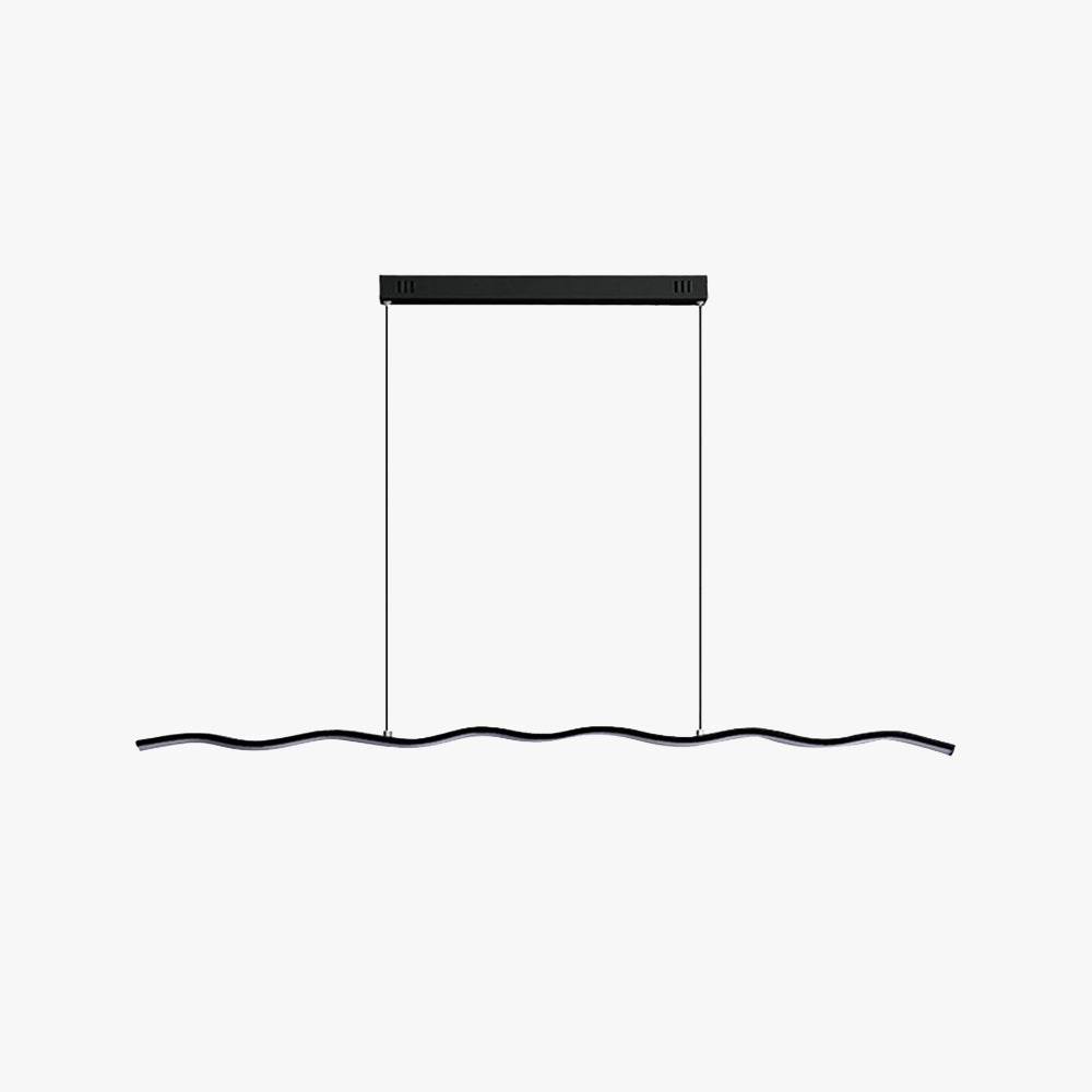 LED Pendant Light with Modern Wave Line Design – WaveGlow