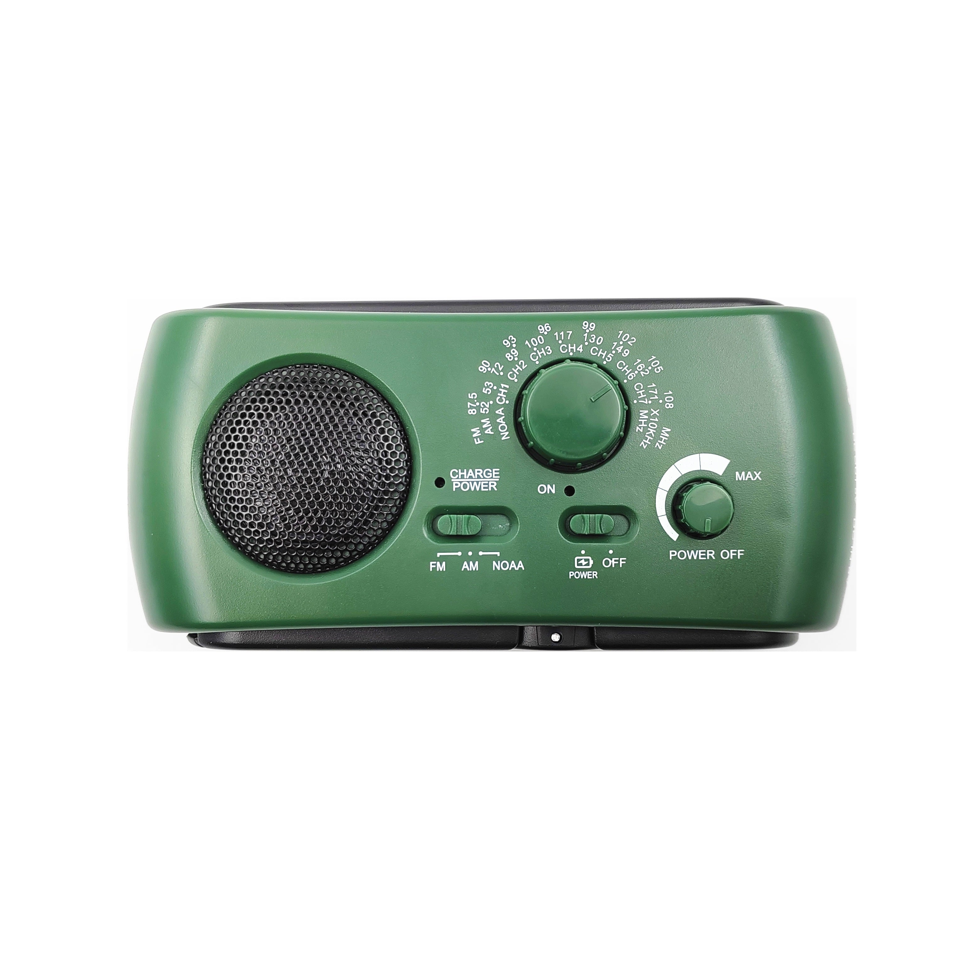SurvivorTune Emergency Radio - Portable AM/FM Radio with Charger & Torch