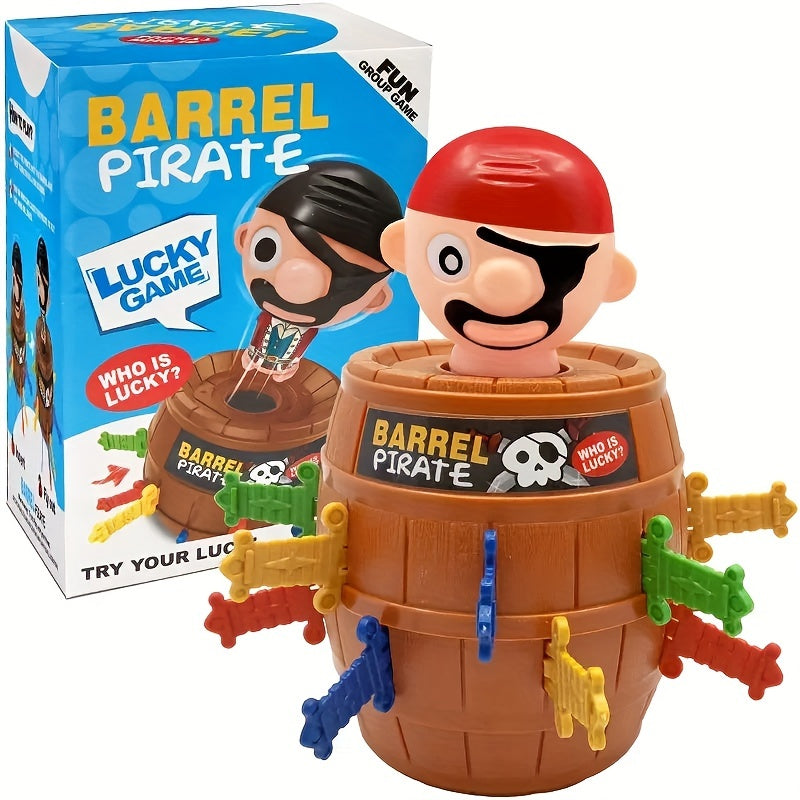Pirate Barrel Lucky Game - Exciting, Fun, and Suitable for the Whole Family