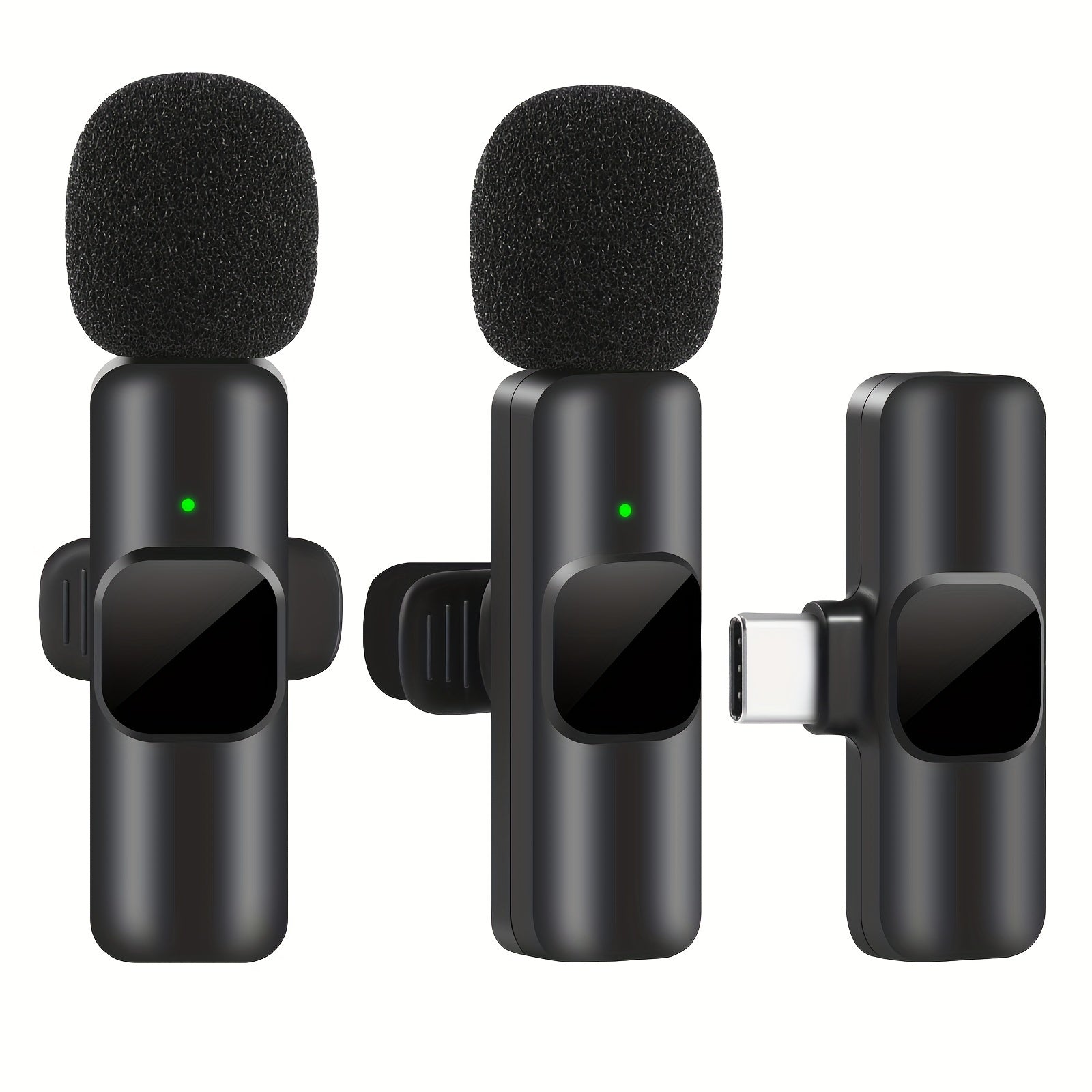 Professional Wireless Lavalier Microphone - Perfect for Video Recordings and Live Streaming