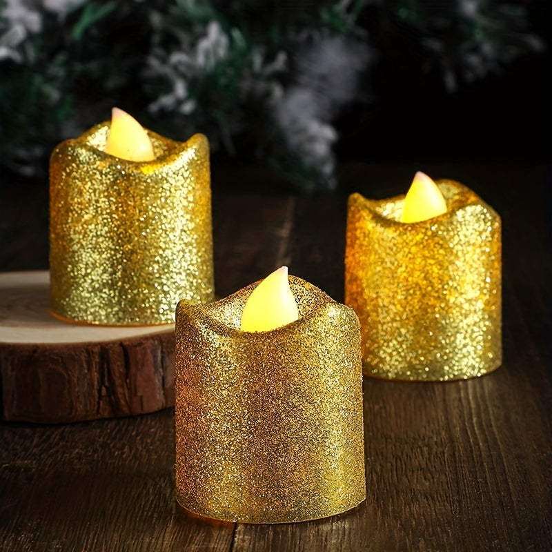 Glittering LED Candles – For a Cosy Atmosphere