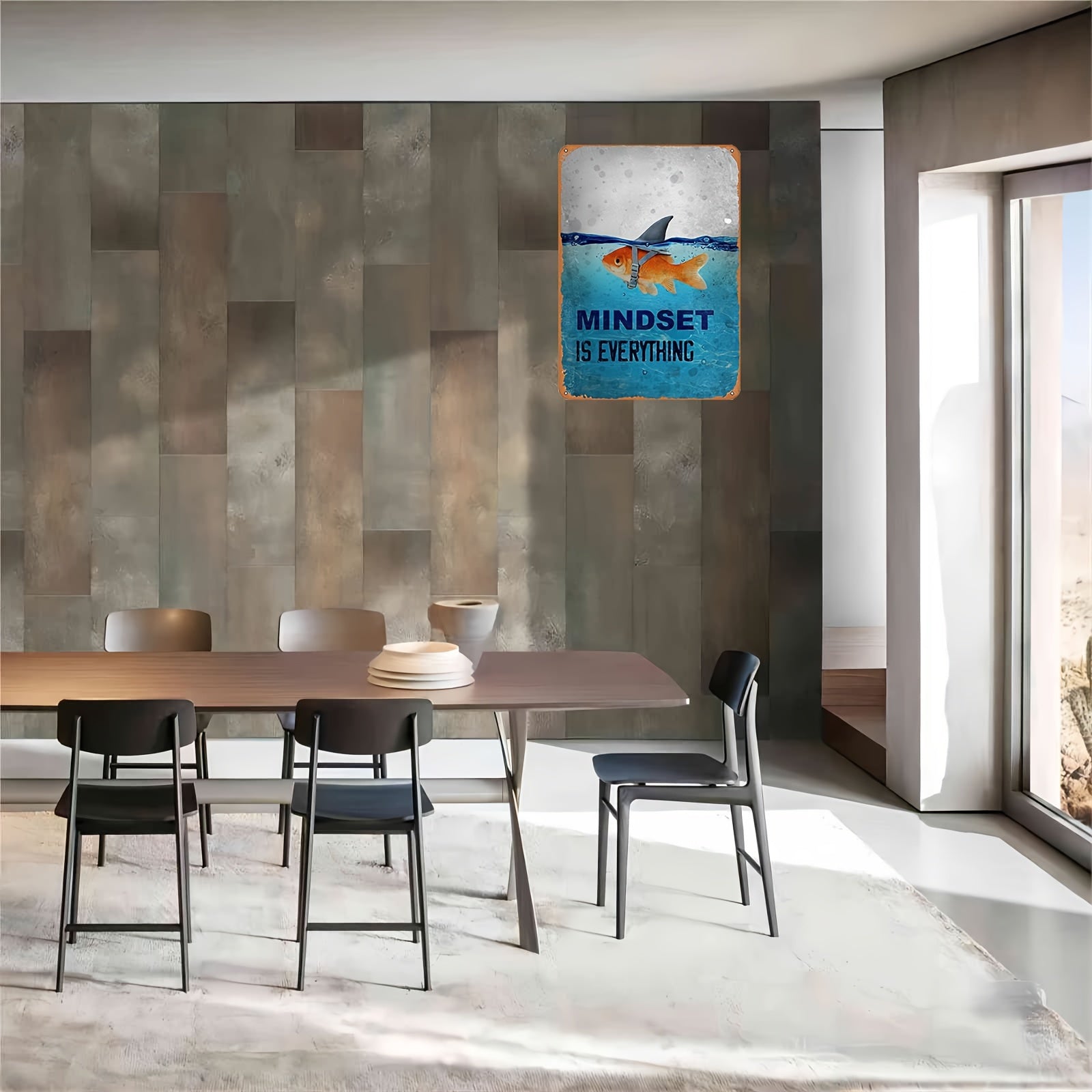 Motivational Metal Sign – For Inspiration in Every Space