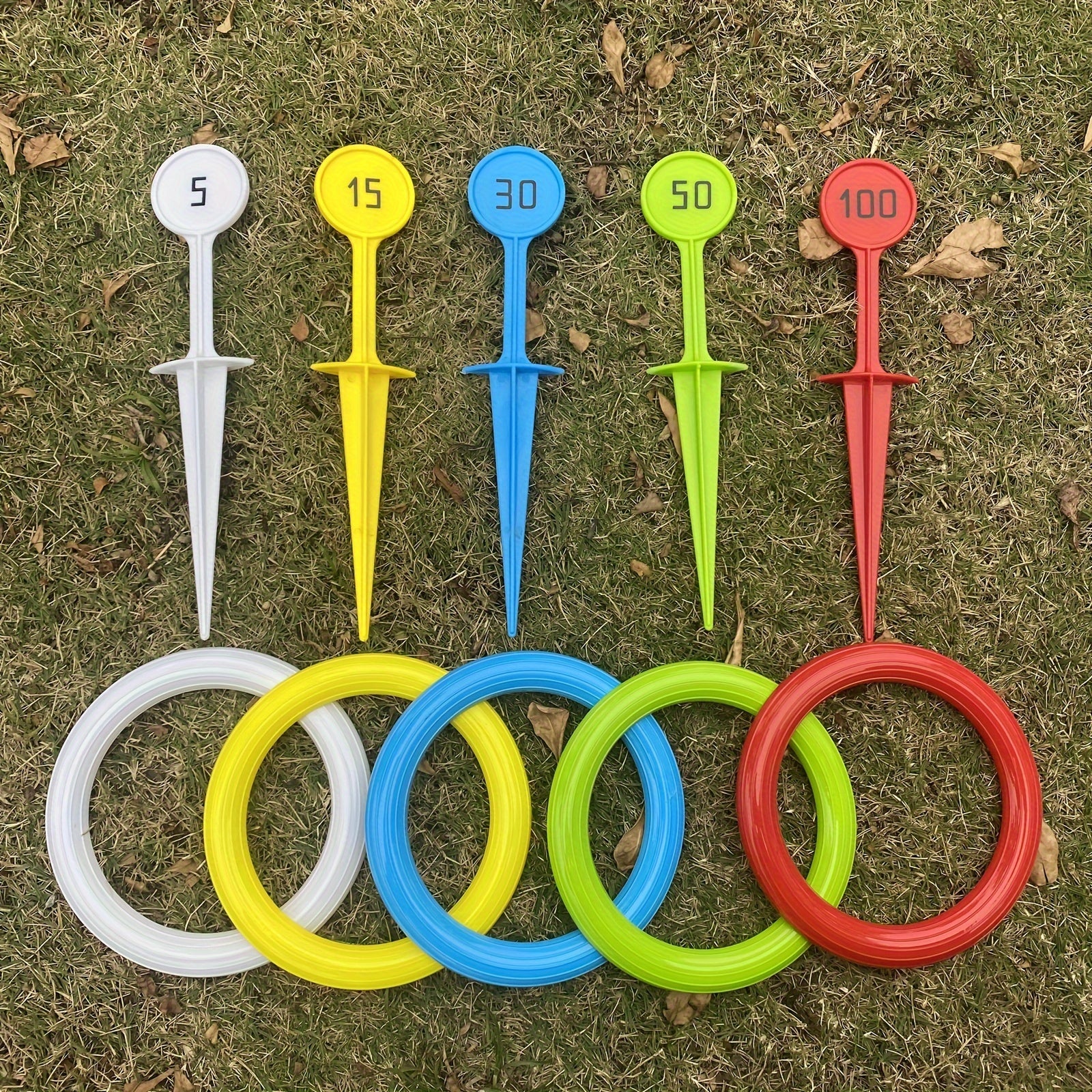 Colourful Ring Toss Set - For Enjoyable Outdoor Activities