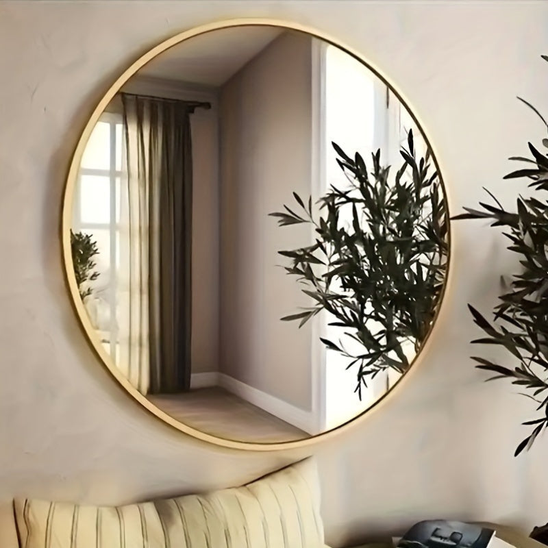 Stylish Round Wall Mirror - For Elegant Decoration