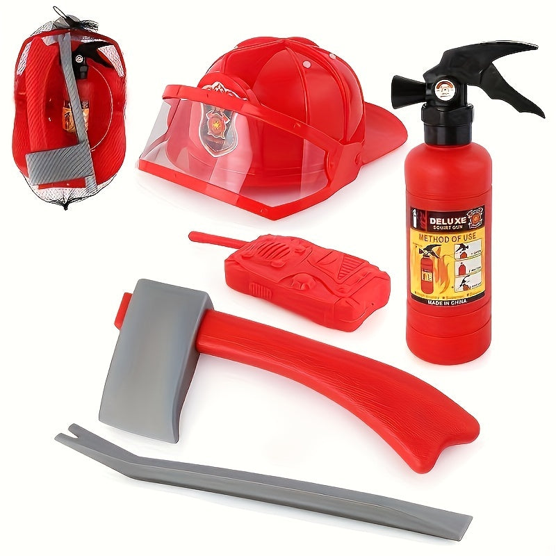 Firefighter Action Set for Children - For Playful Adventure and Creative Role Play
