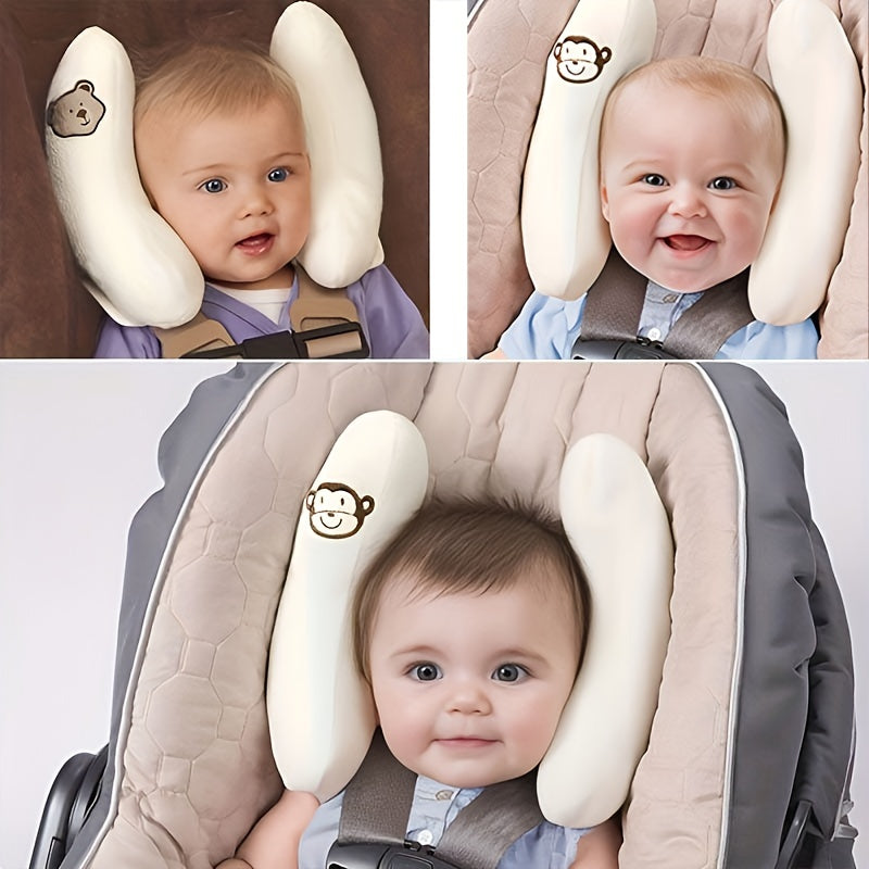 Banana Buddy Baby Pillow - For Comfort and Peaceful Travel
