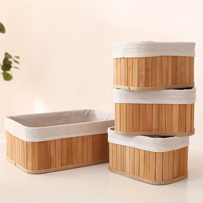 Bamboo Storage Basket Set – Naturally and Stylishly Organising Your Home