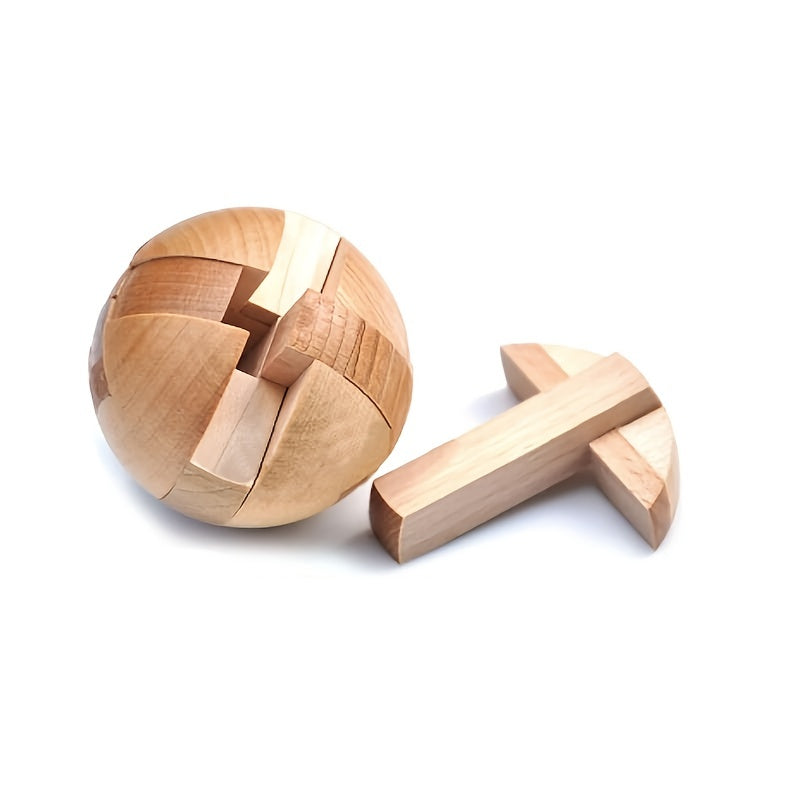 Wooden Puzzle Challenge – Learning and Playing Together