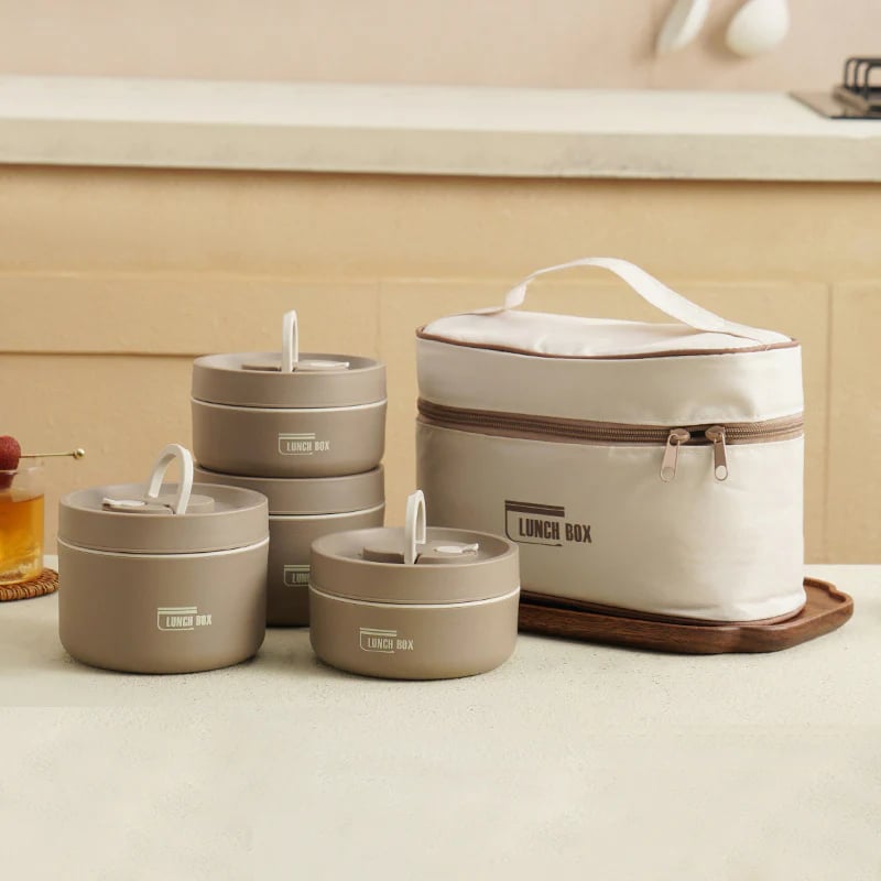 HeatKeeper Pro Lunch Box | Leak-proof stainless steel food container for hot and cold meals