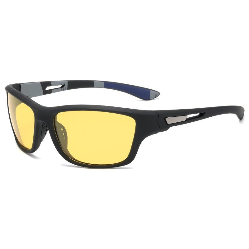 Sporty Men's Sunglasses with Polarised Lenses & UV400 Protection – Vayron