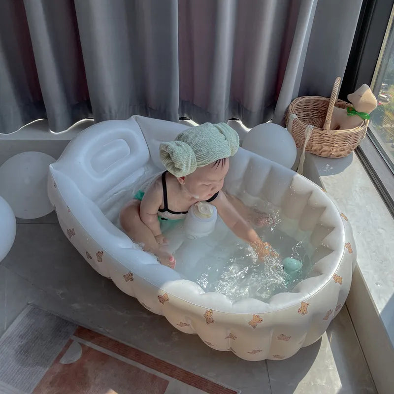 Inflatable Baby Bath for Travel – BubbleNest