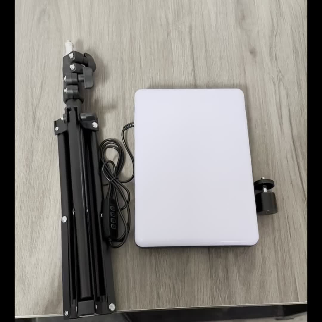 Adjustable Light Stand and Lamp – Ideal for Photography, Studio Setups, and Video Recording