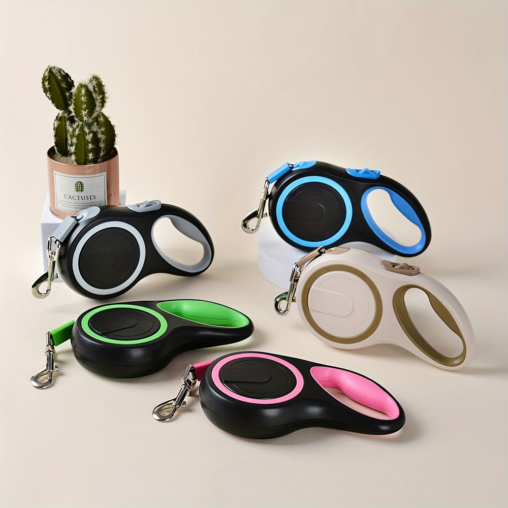 Adjustable Retractable Dog Lead – Durable and Easy to Use for Medium and Large Dogs