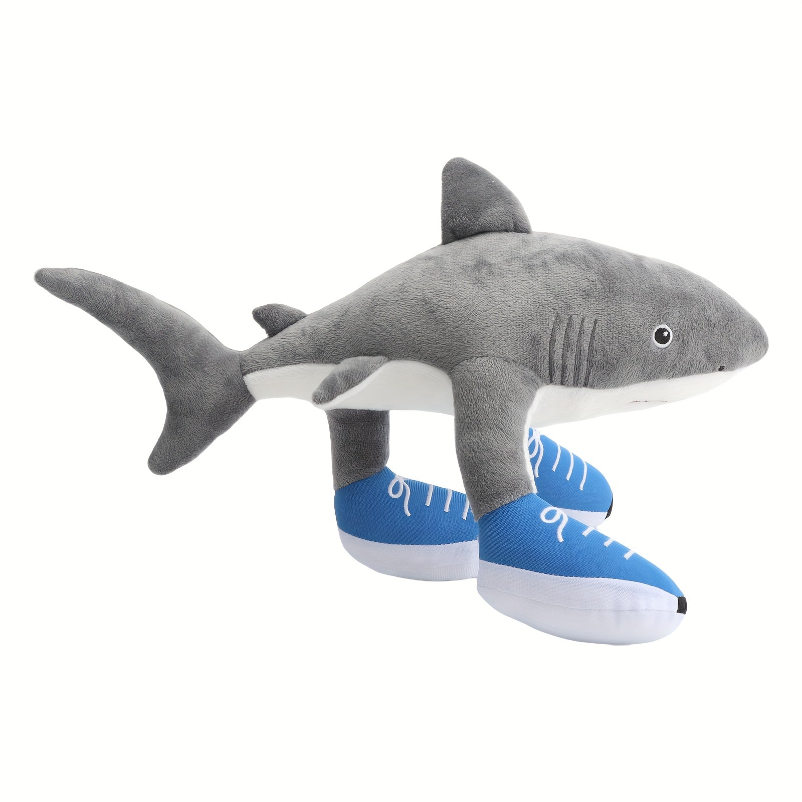 Sneaker-Wearing Plush Shark – Soft Tung Tung Sahur Character Toy