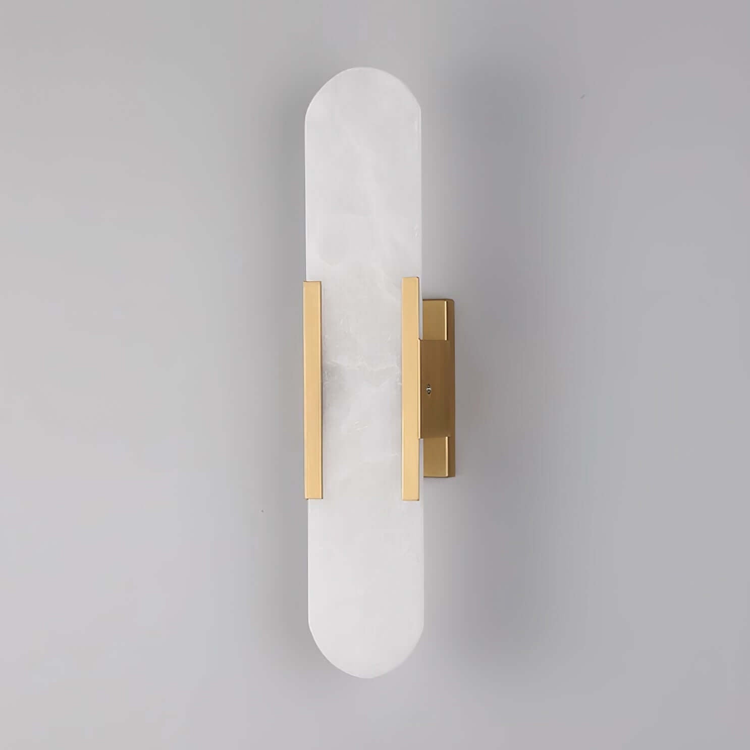 Modern Wall Lamp - Alabaster & Metal