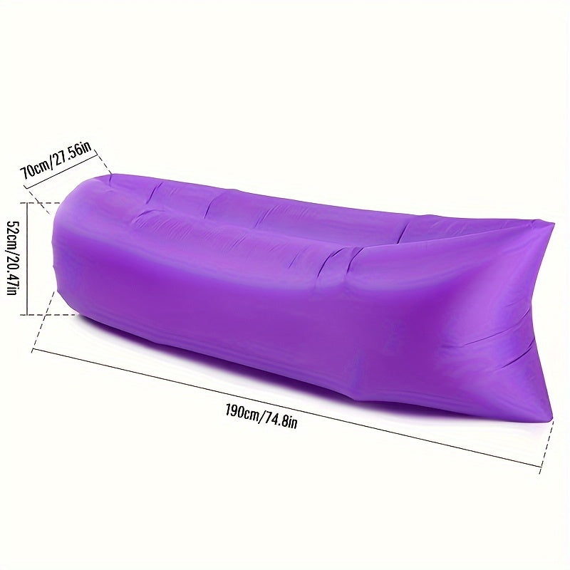 Inflatable Lounge Sofa - Lightweight and Comfortable for Camping and Outdoor Adventures