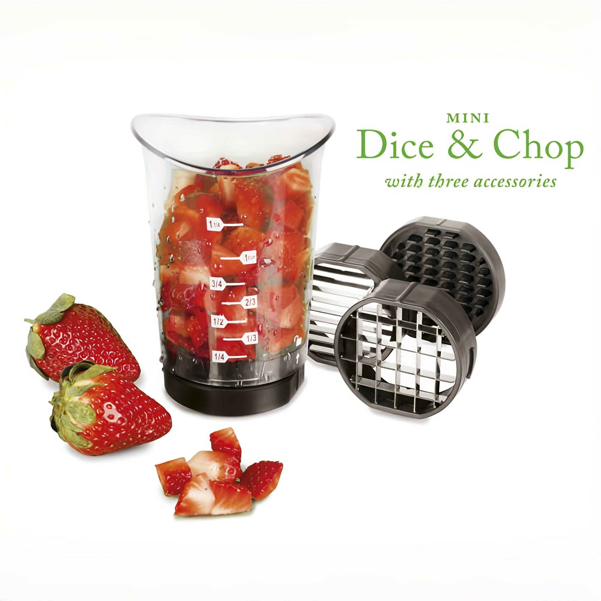 3-in-1 Manual Slicer & Chopper - QuickSlice
