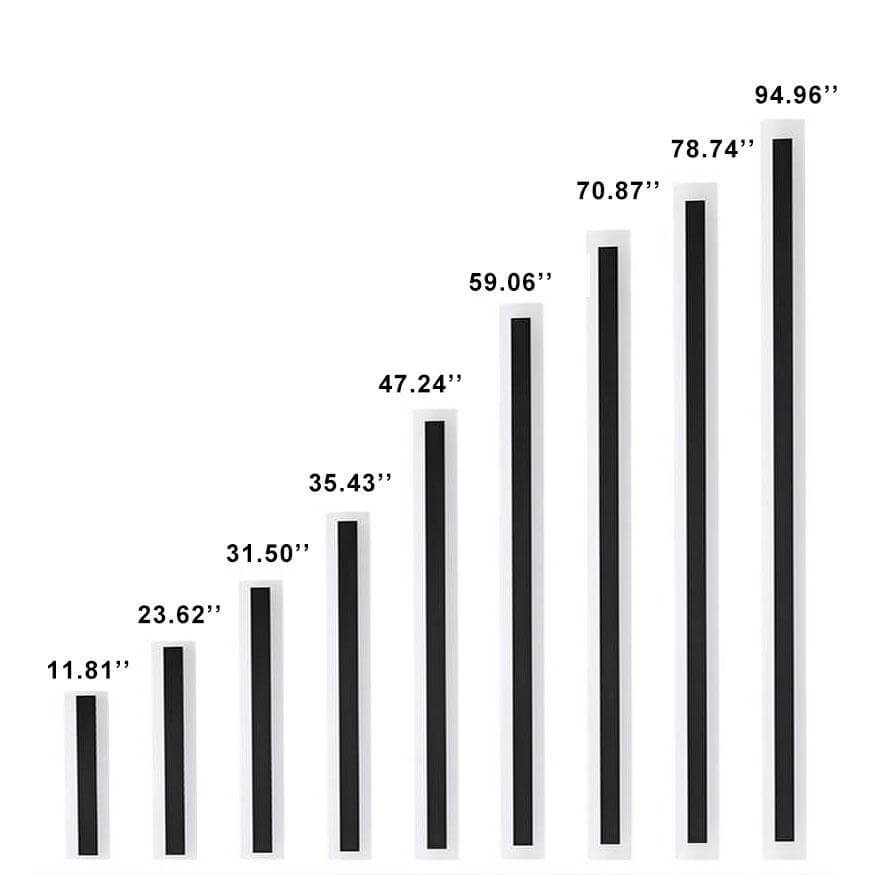 LED Outdoor Wall Light - Slim & Stylish Design