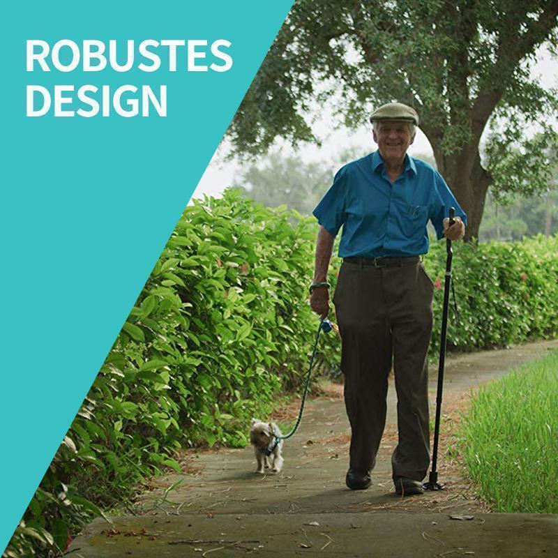 Folding and Retractable Walking Stick