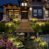 Waterproof Solar Garden Lamp with Firework Effect – SparkGlow