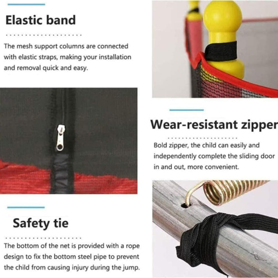 Kids Trampoline with Safety Net – Jumpie KidsTramp