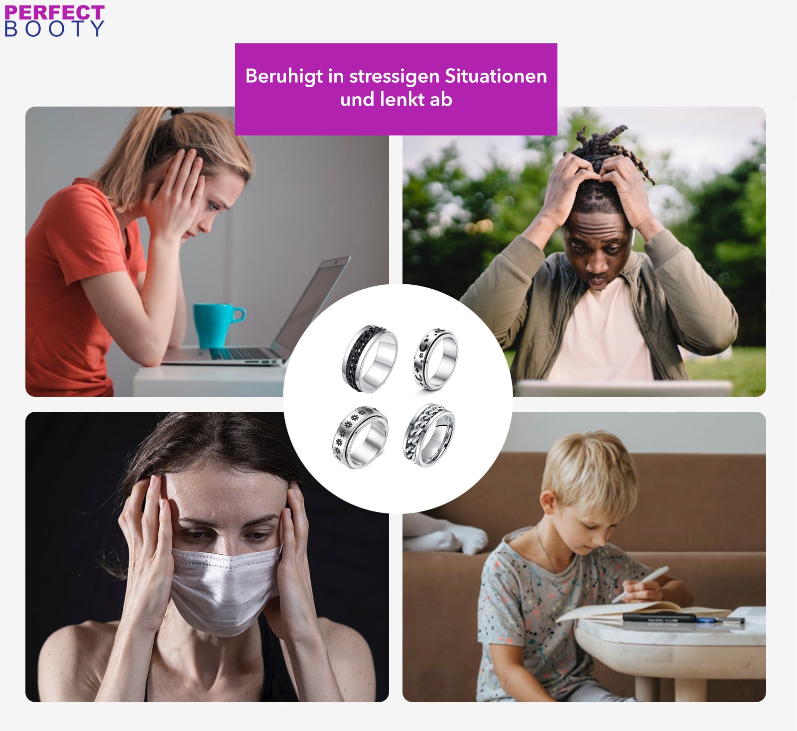 Stylish Spinner Ring – SpinCalm