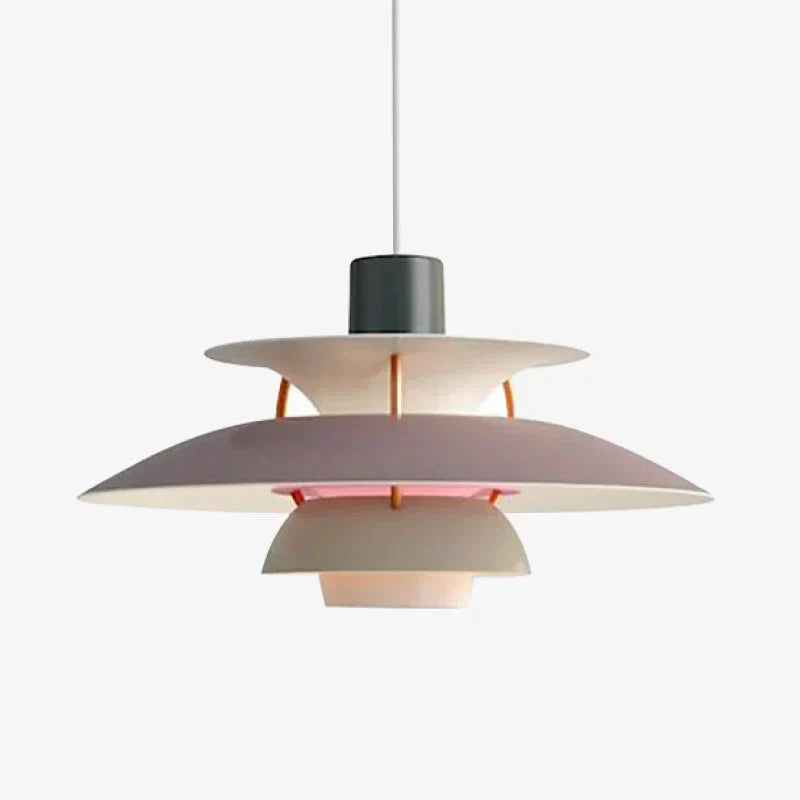 Morandi Modern LED Pendant Light with Shade