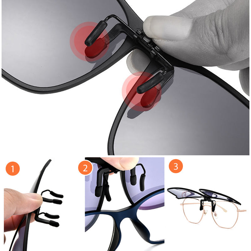 Polarising Sunglasses Clip for Spectacle Wearers – Buy 1, Get 1 Free – Felix