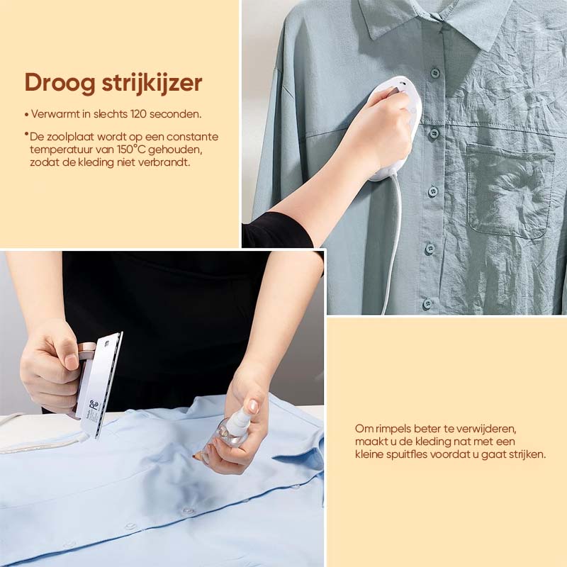 TravelPress - Travel Iron with Dual Voltage