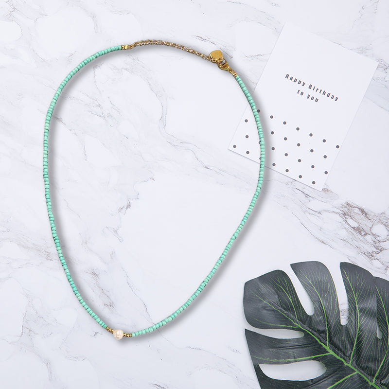 💫 Necklace made of freshwater pearls 💫