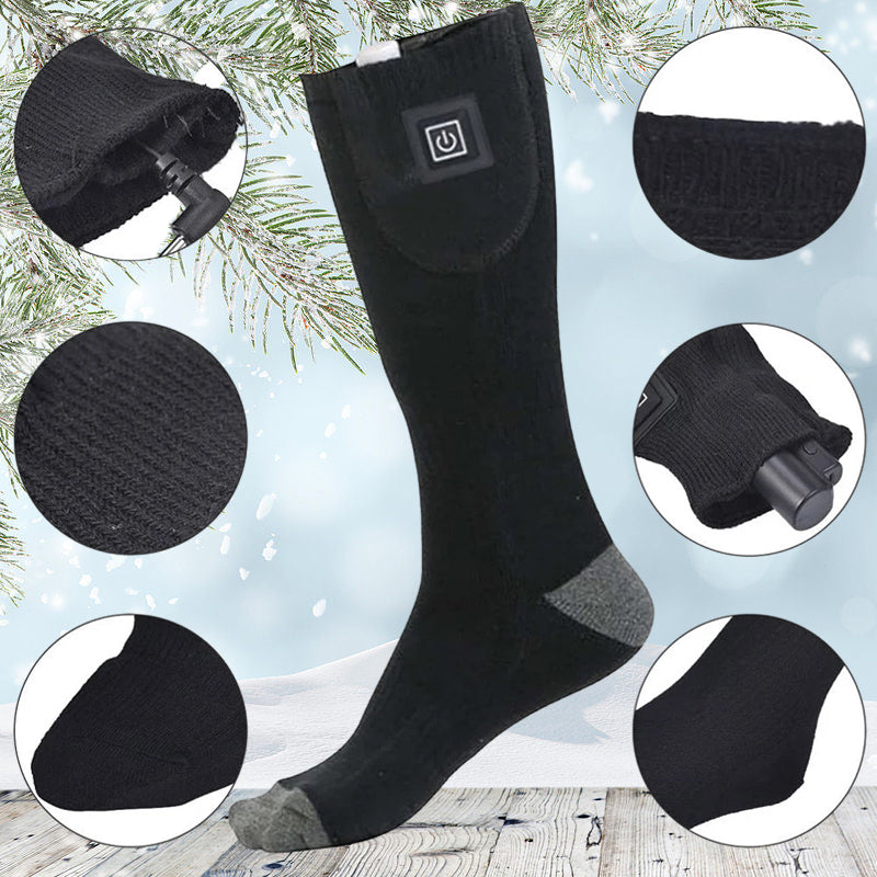 HeatWave Heated Socks – Rechargeable, Warm and Comfortable