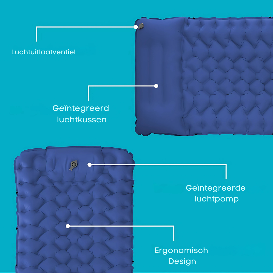 ErgoMat - Ultralight and compact sleeping mat – perfect for on the go.