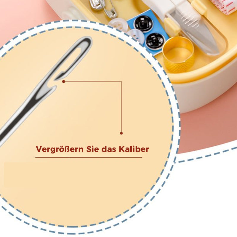 Sandsberg-in-One Sewing Box with Button and Thimble